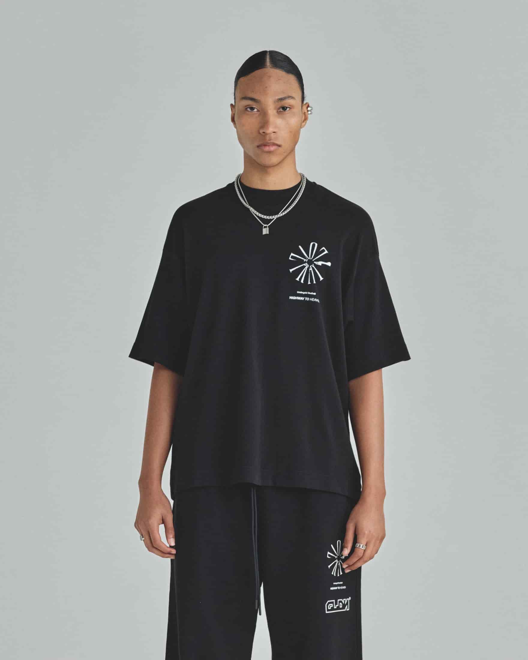 Spring Pray 4 Love Boxy Fit Tshirt Black - miniatura 2