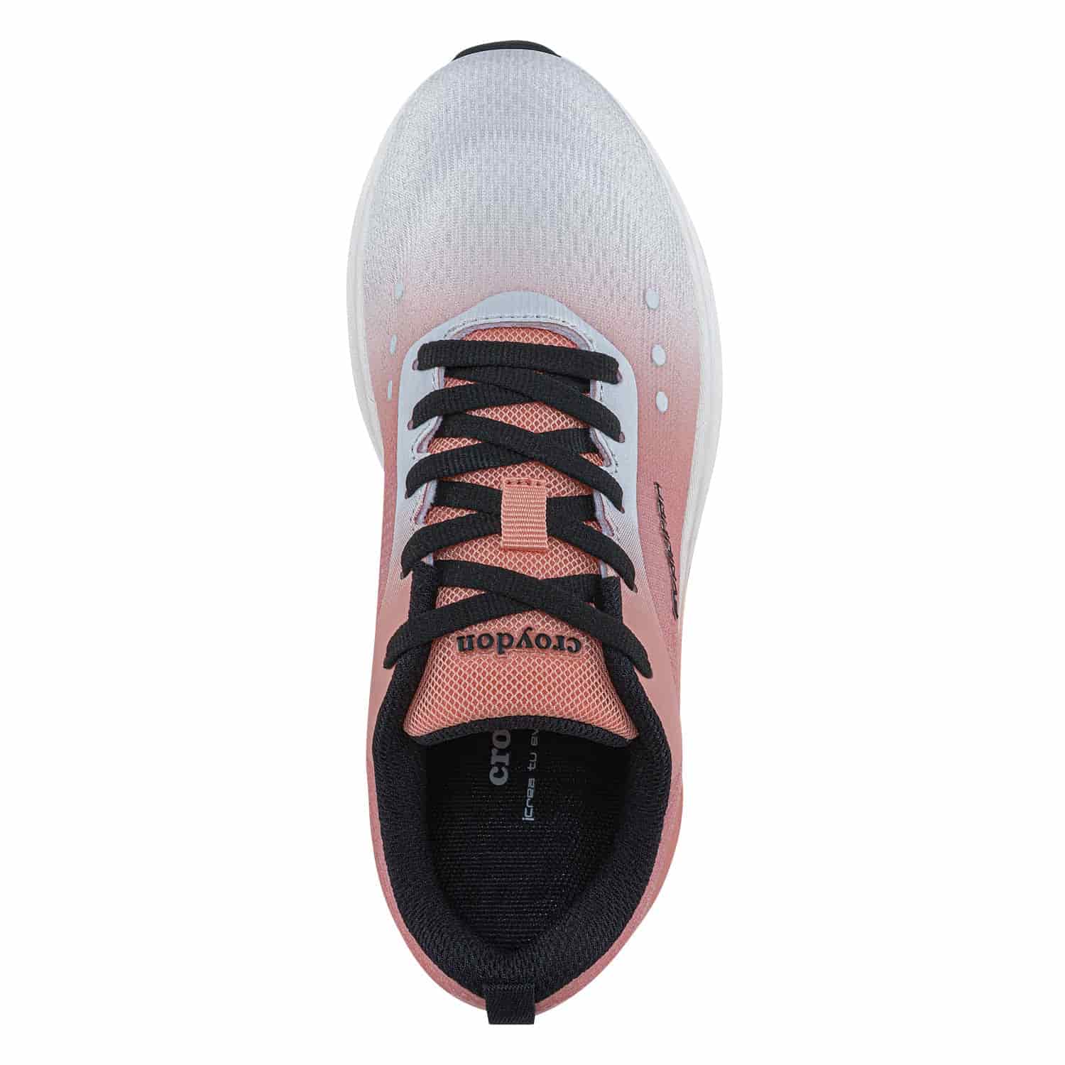 Tenis Running Wibo Blanco-Coral Croydon Para Mujer - miniatura 4