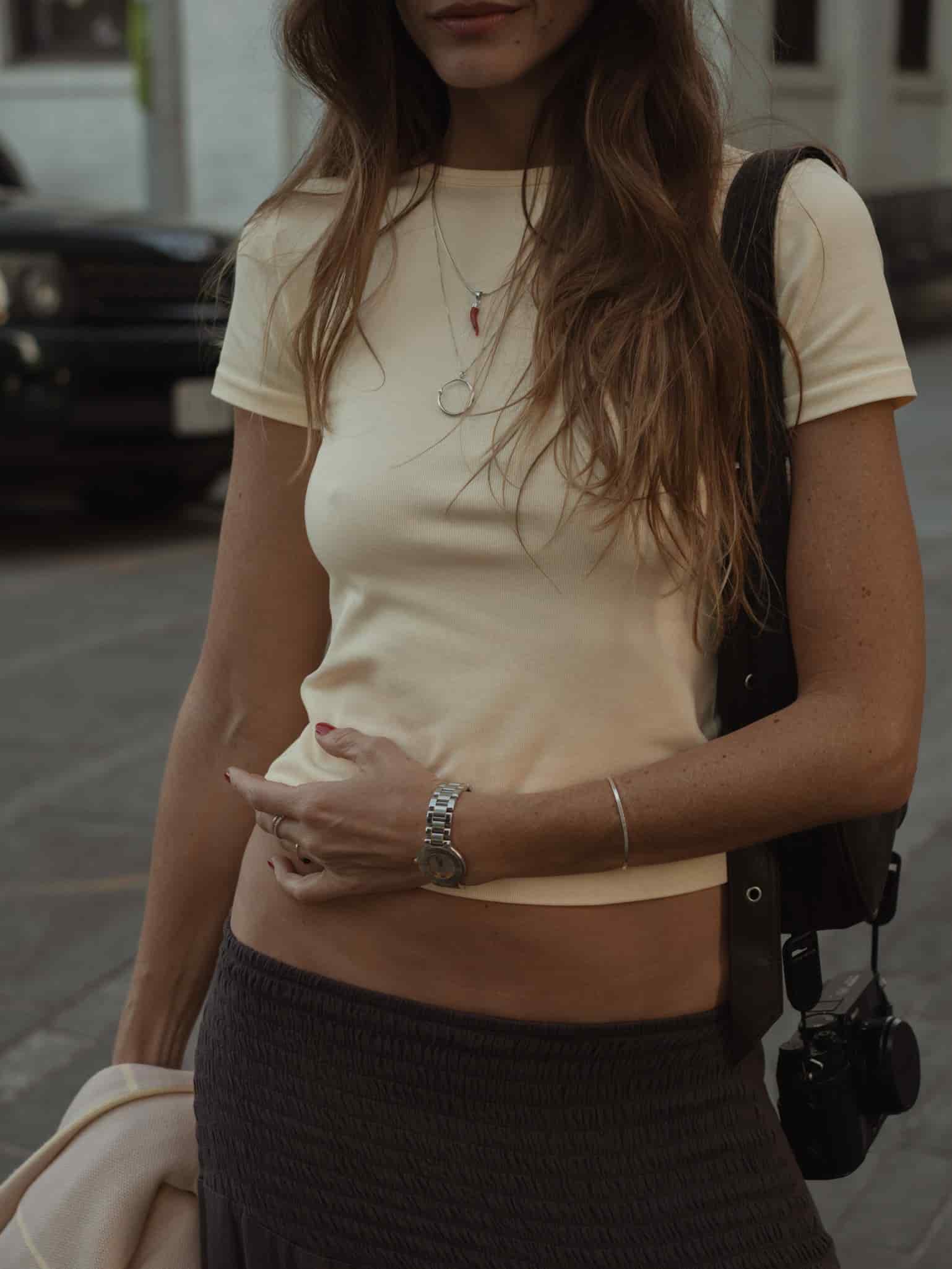 SEAMLESS SIMPLY TEE - CELESTIAL YELLOW - miniatura 1