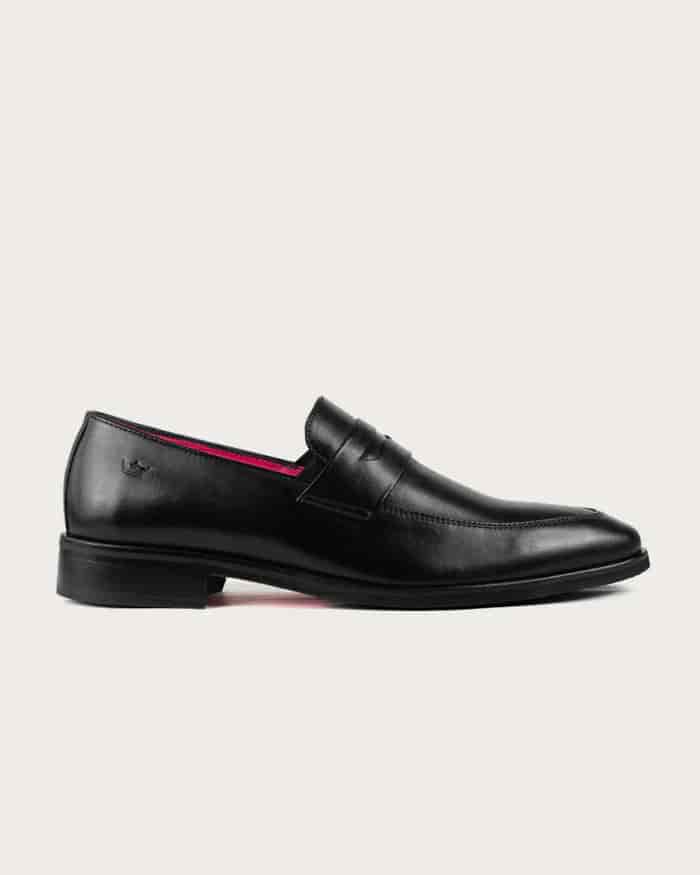 Mocasín Alessandro Negro Suela Clasica Sale - miniatura 1