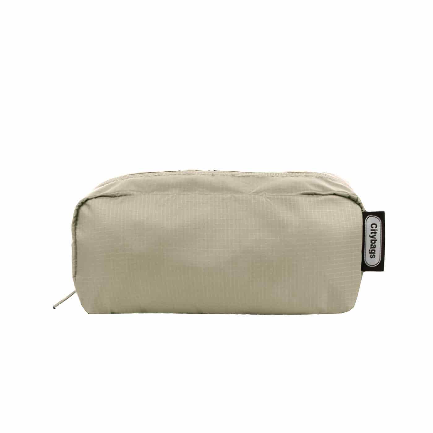 Cosmetiquera Beige Citybags - miniatura 1