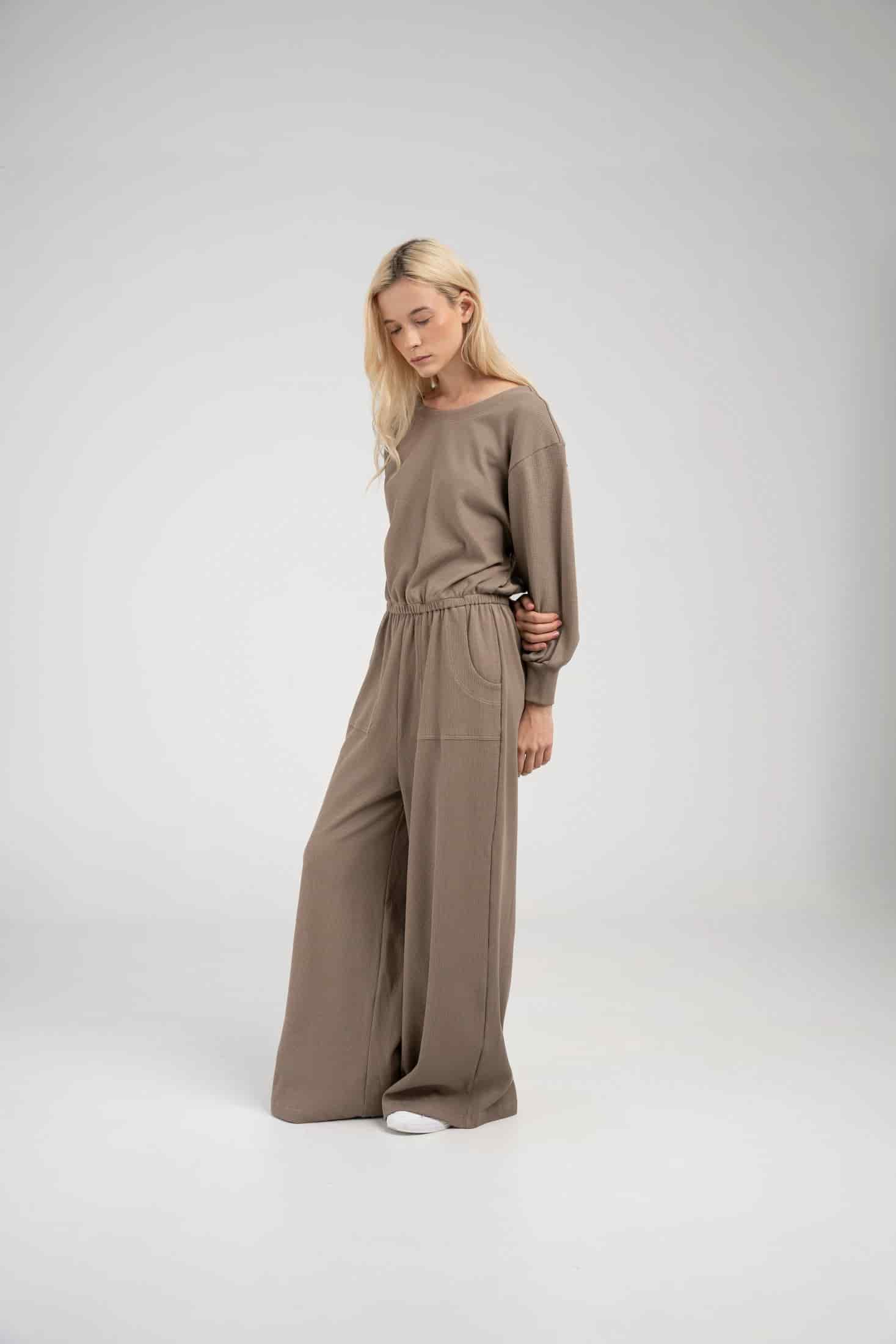 Organic Waffle Jumpsuit - miniatura 8