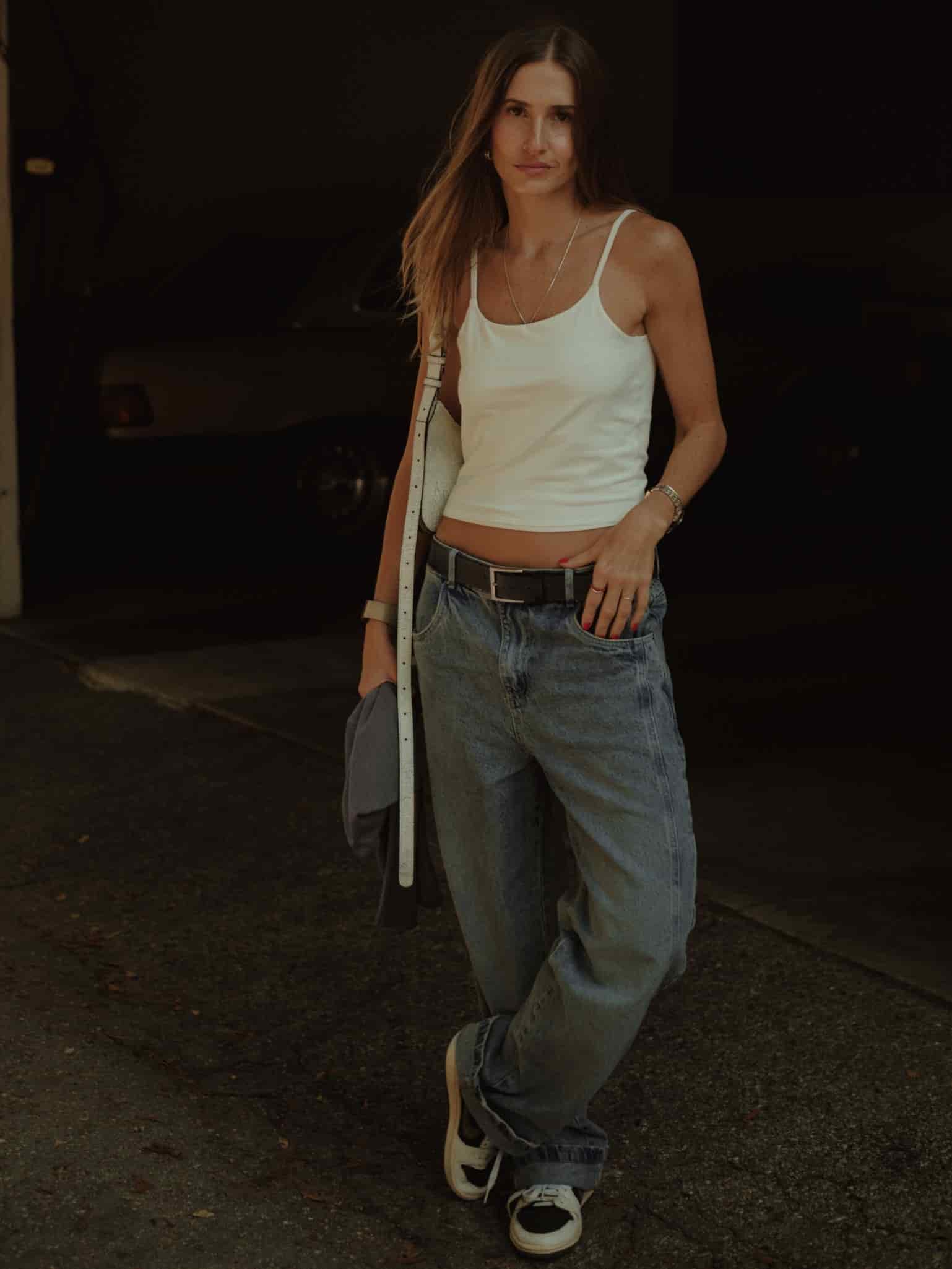 ESSENTIAL TANK TOP - SOFT WHITE - miniatura 3