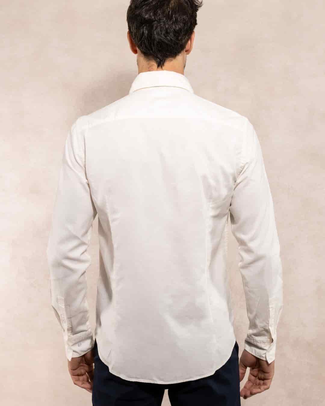 Camisa Antimanchas Oxford Ivory - Talla Regular - miniatura 3