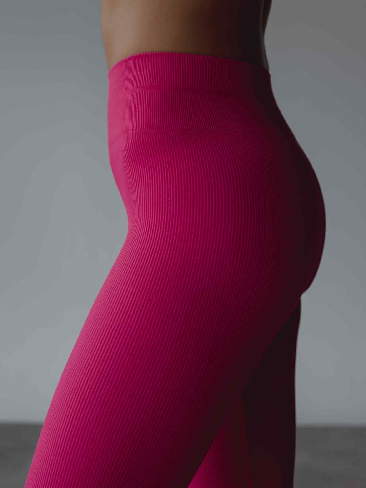 BLAZE SEAMLESS LEGGINGS - FUCSIA - miniatura 6