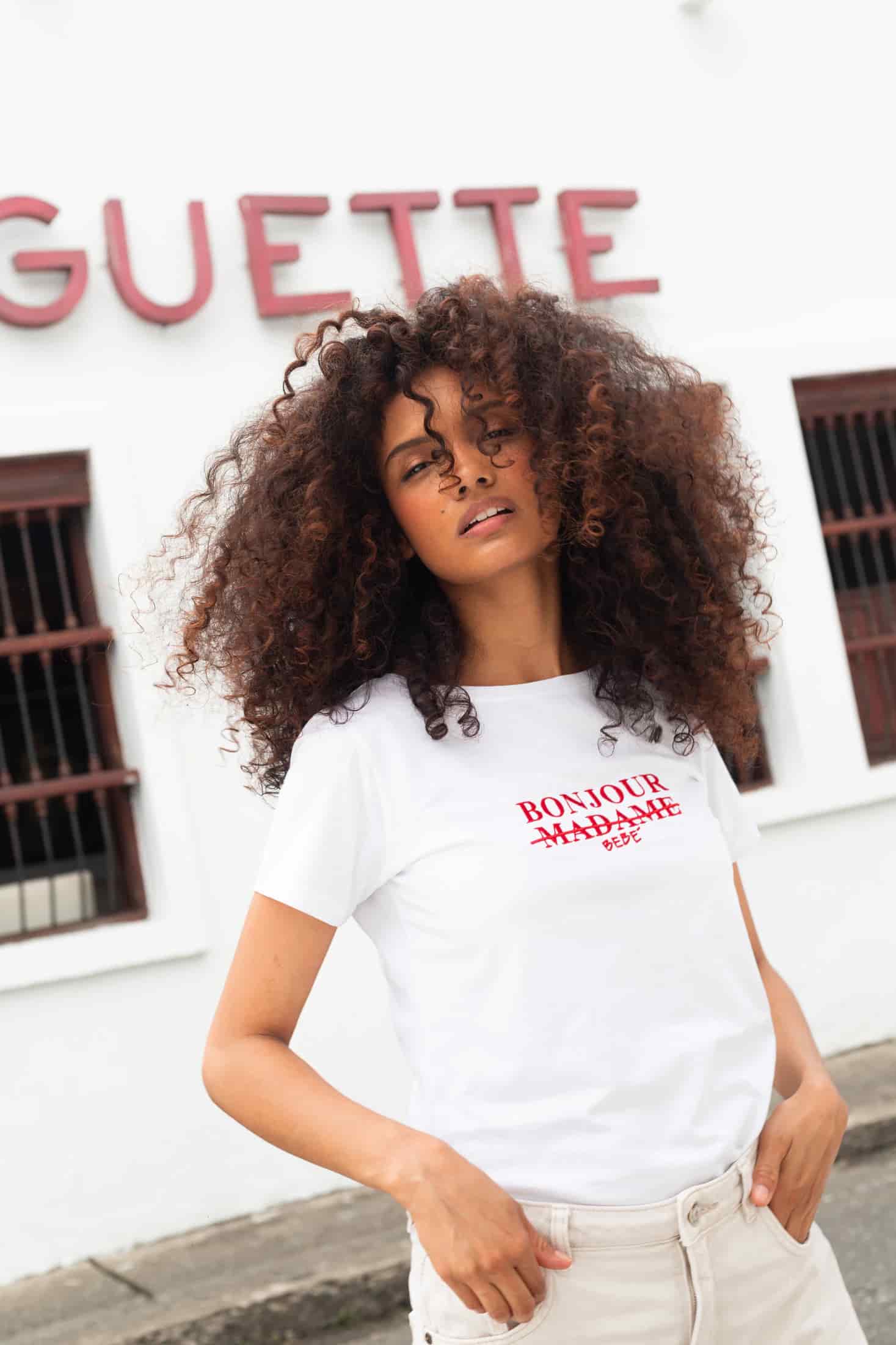 Bonjour Bebé Embroidered Basic Tee - miniatura 4