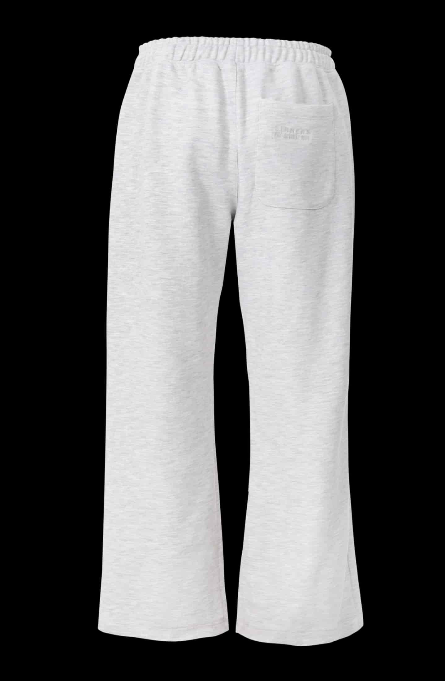 POLIZIA GRAY FLARED SWEATPANTS - miniatura 6