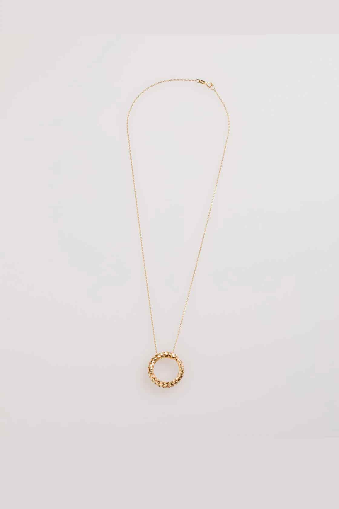 ARAUCARIA CIRCLE NECKLACE - miniatura 1