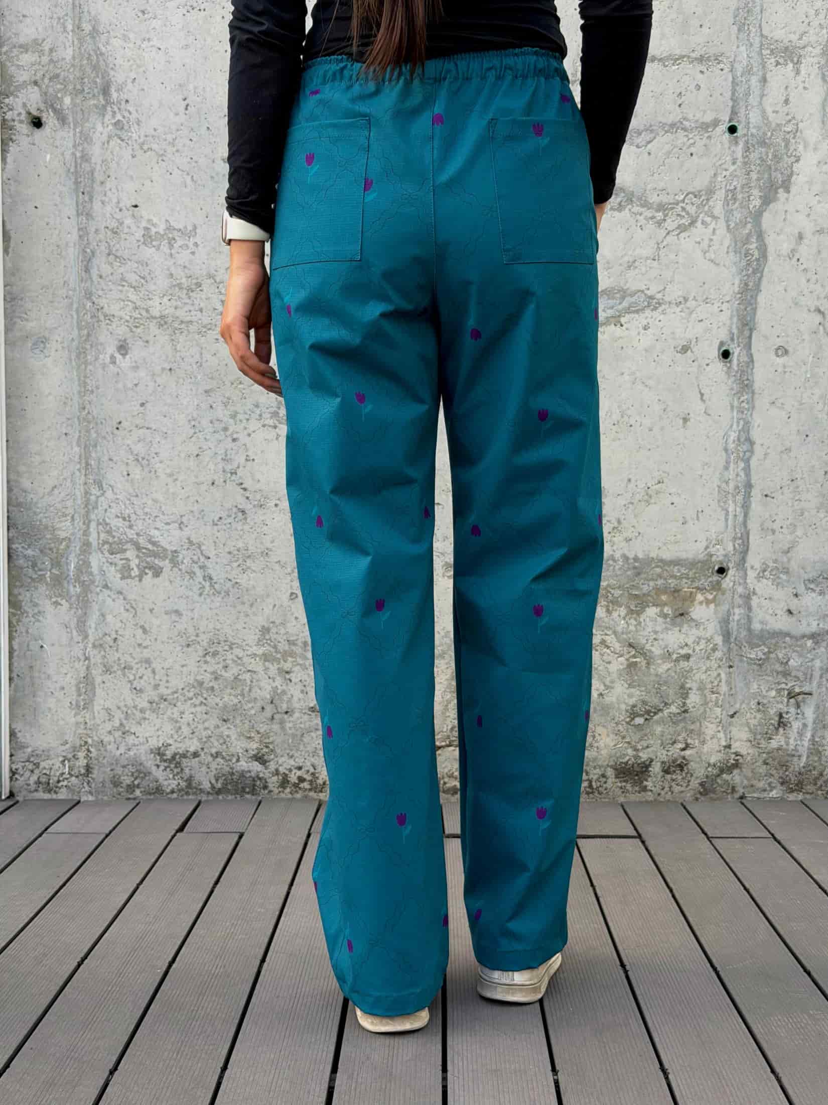 Pantalón Rombos Aqua - miniatura 1