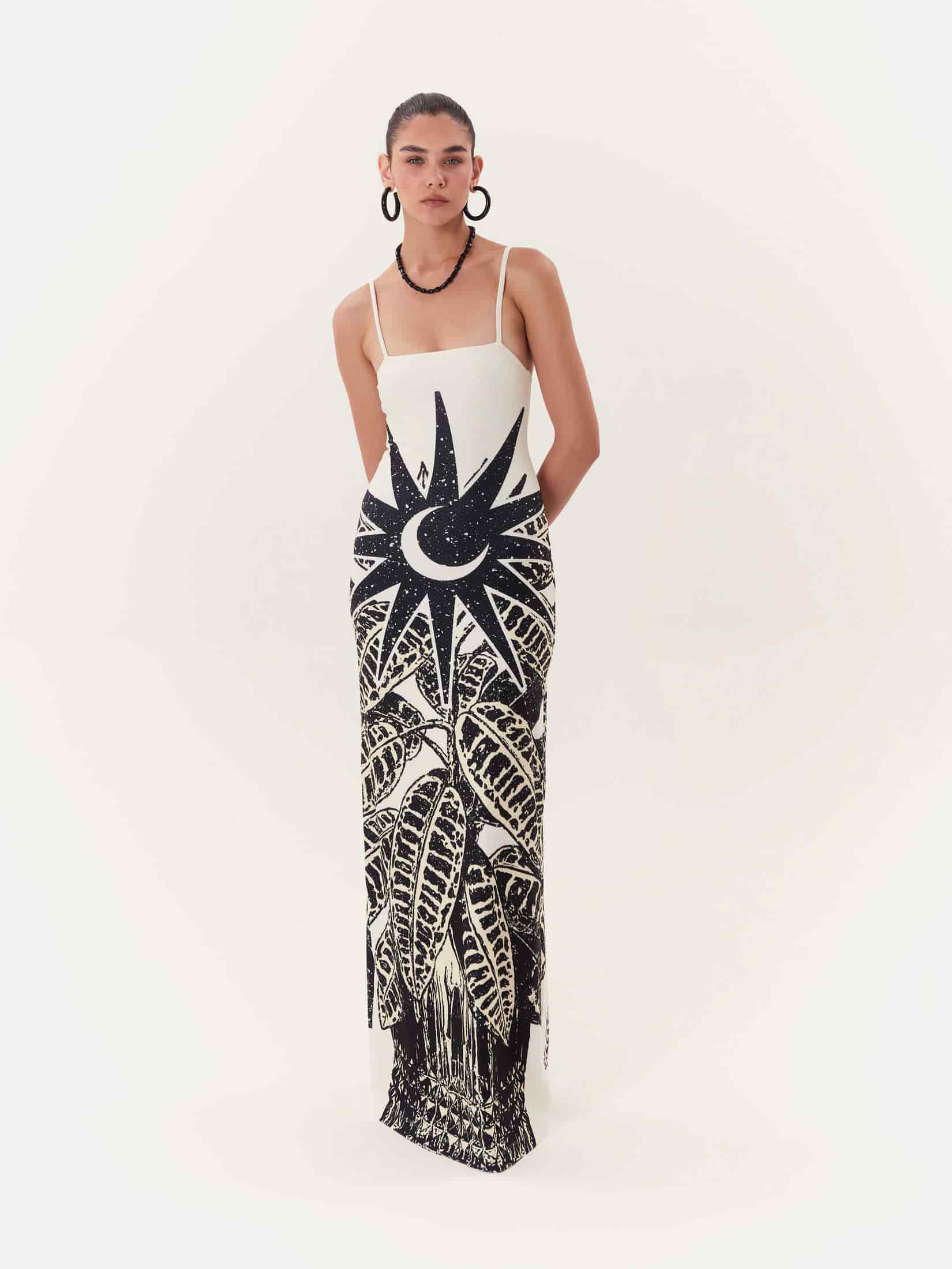 Maxi Dress Solar - Negro - miniatura 2
