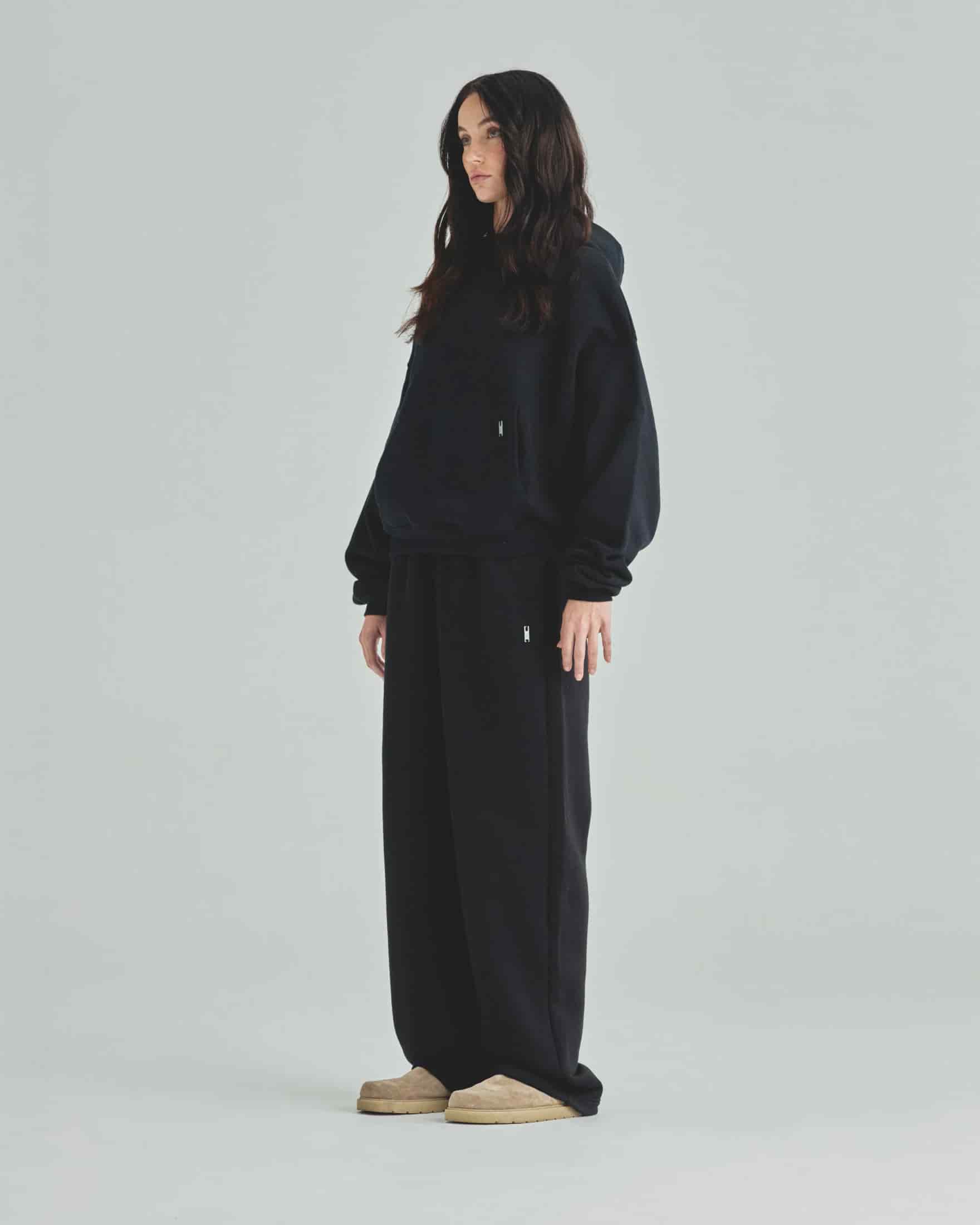 Blanks Barrel Straight Pants Black - miniatura 7