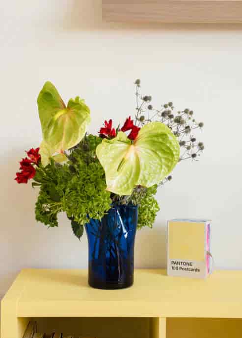 FLUIR COBALT VASE - miniatura 1