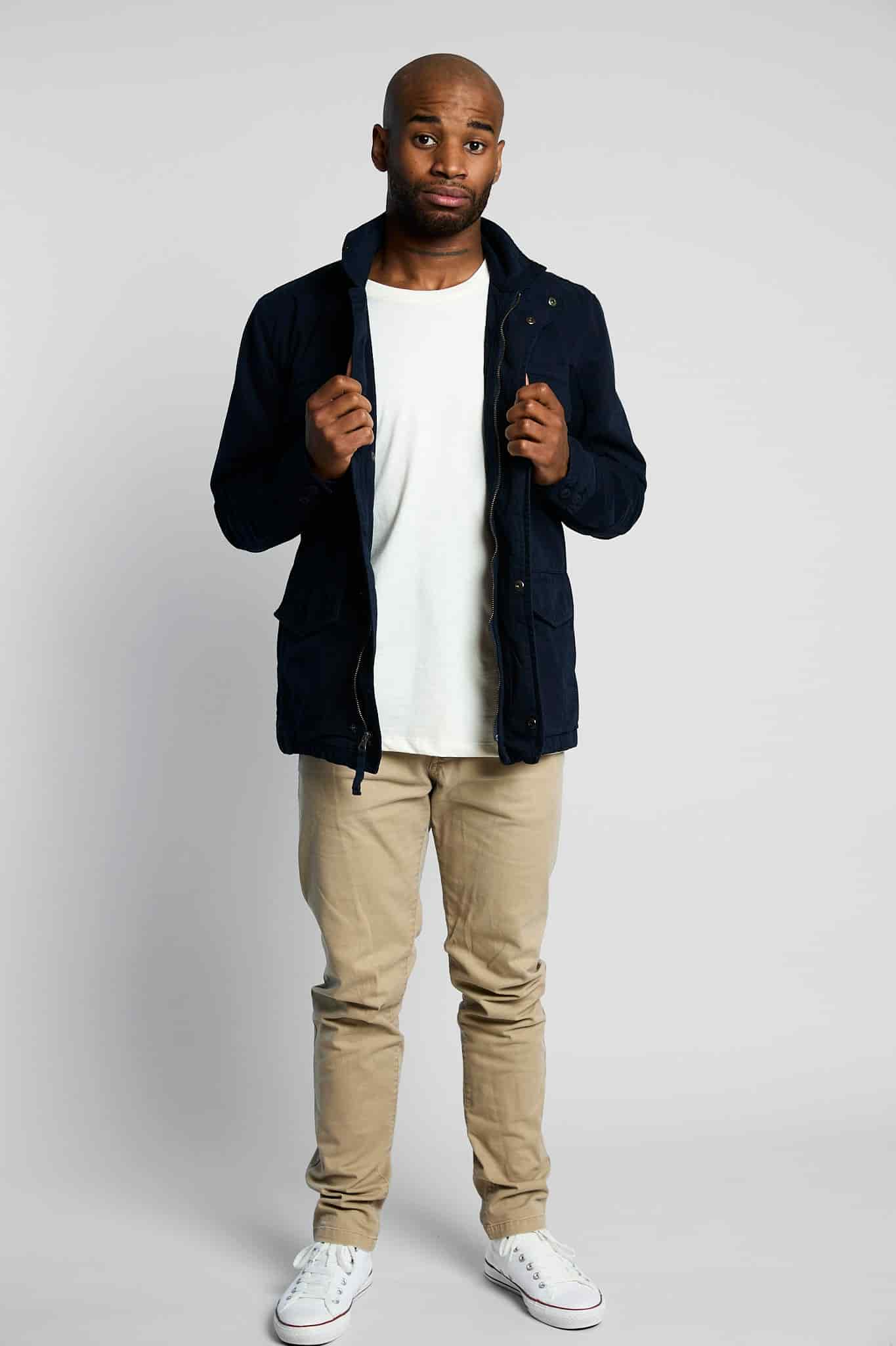Chaqueta Cargo Azul Oscuro - miniatura 5