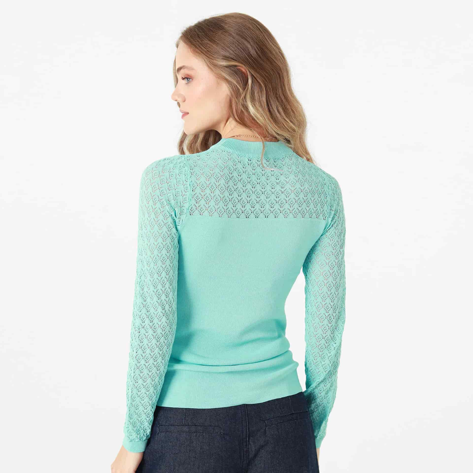 Sweater Cuello Redondo Manga Larga - miniatura 4