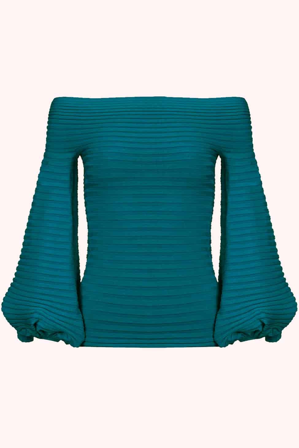 Conde Ribbed Blouse - miniatura 6