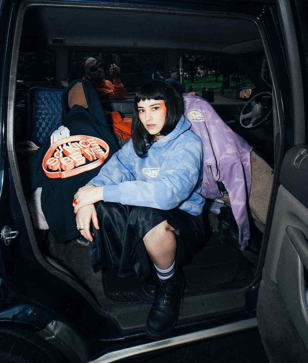 HOODIE SO NICE 2 BE ME AZUL - miniatura 3