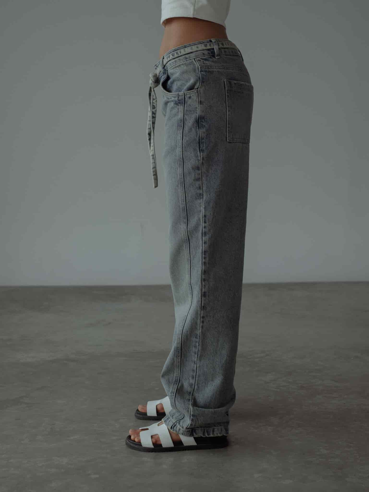 LOOSE CORD JEAN - DIRTY WASH CLEAR BLUE - miniatura 10