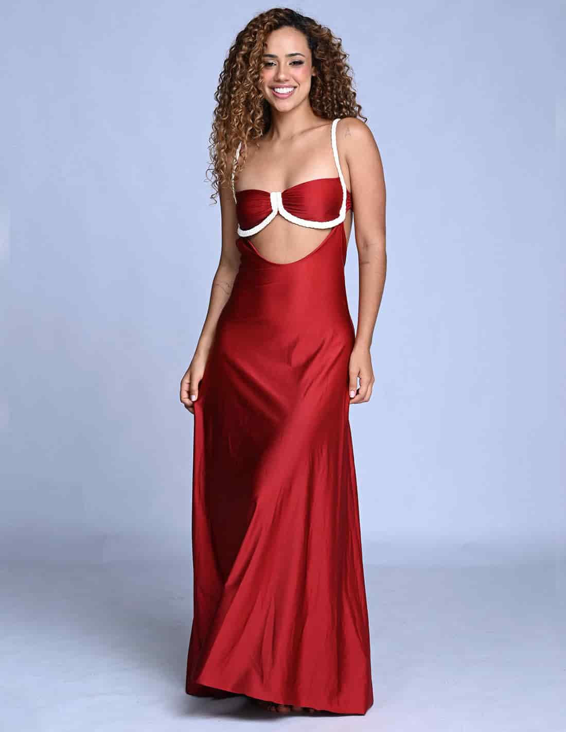 Falda Cartagena Wild Wine - miniatura 1