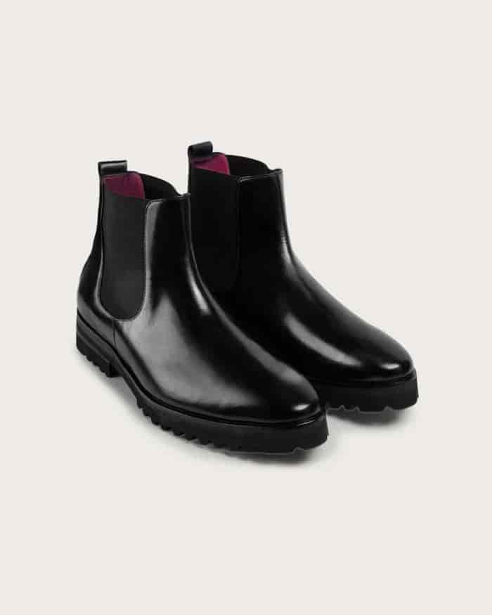 Bota Jacques Negro Suela Ultraliviana Sale - miniatura 2