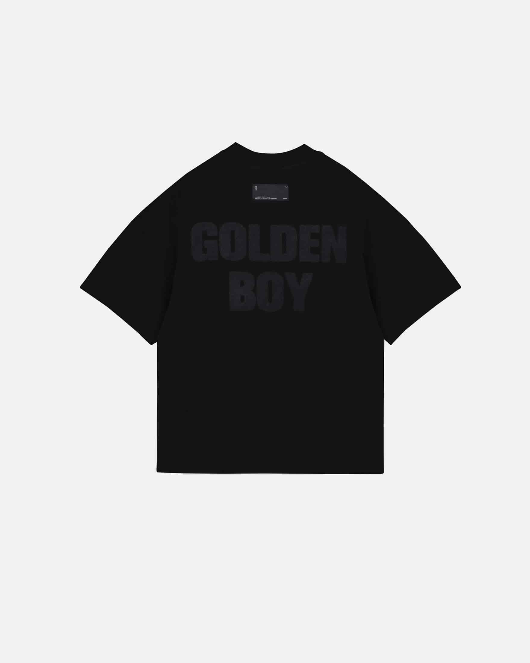 Golden Heritage Golden Boy Boxy Fit Tshirt Black - miniatura 2