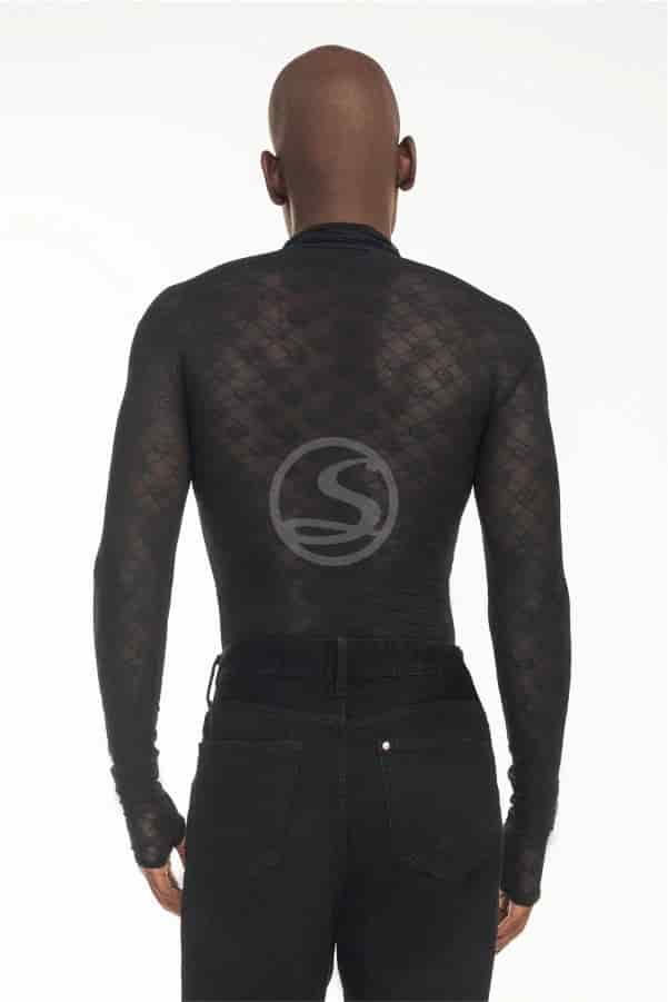 Mesh Surnia Negro Santísimas Men Ref. S-641 - miniatura 2