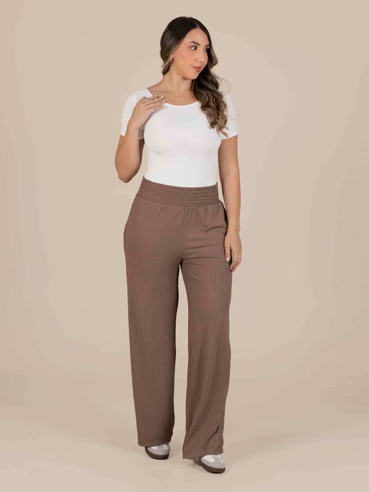 Pantalon karina vegas cafe - miniatura 2