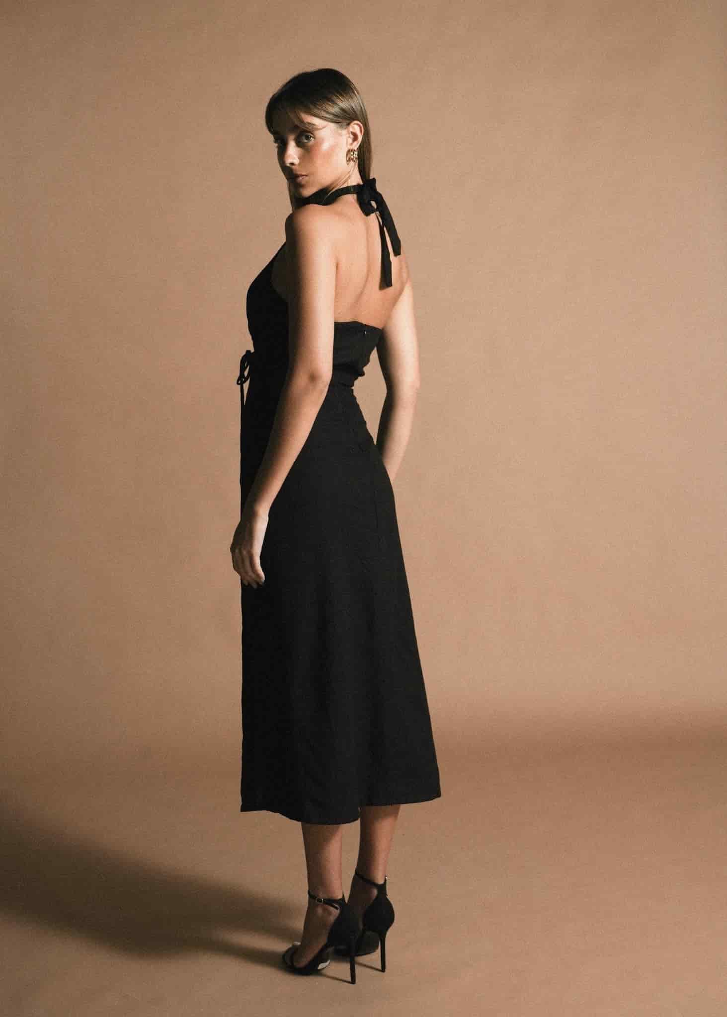 Vestido Renata Negro - miniatura 2