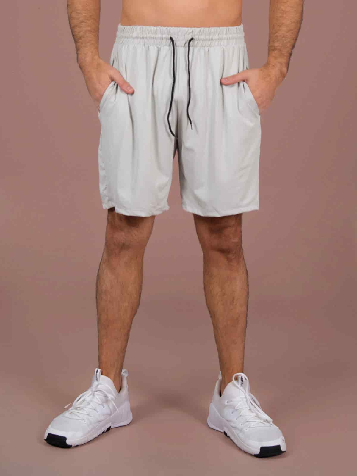 Pantaloneta basica ibiza hombre plata - miniatura 1