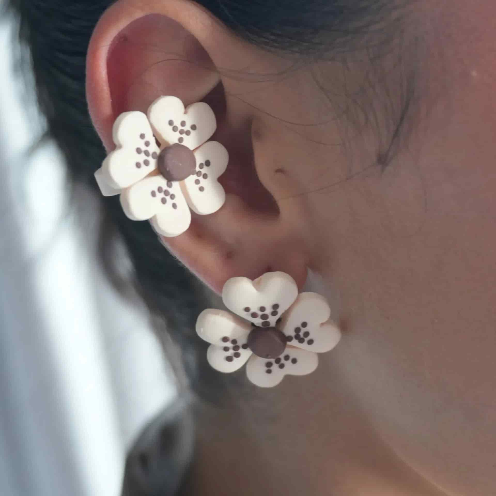 Earcuff Trébol de la Suerte - miniatura 3