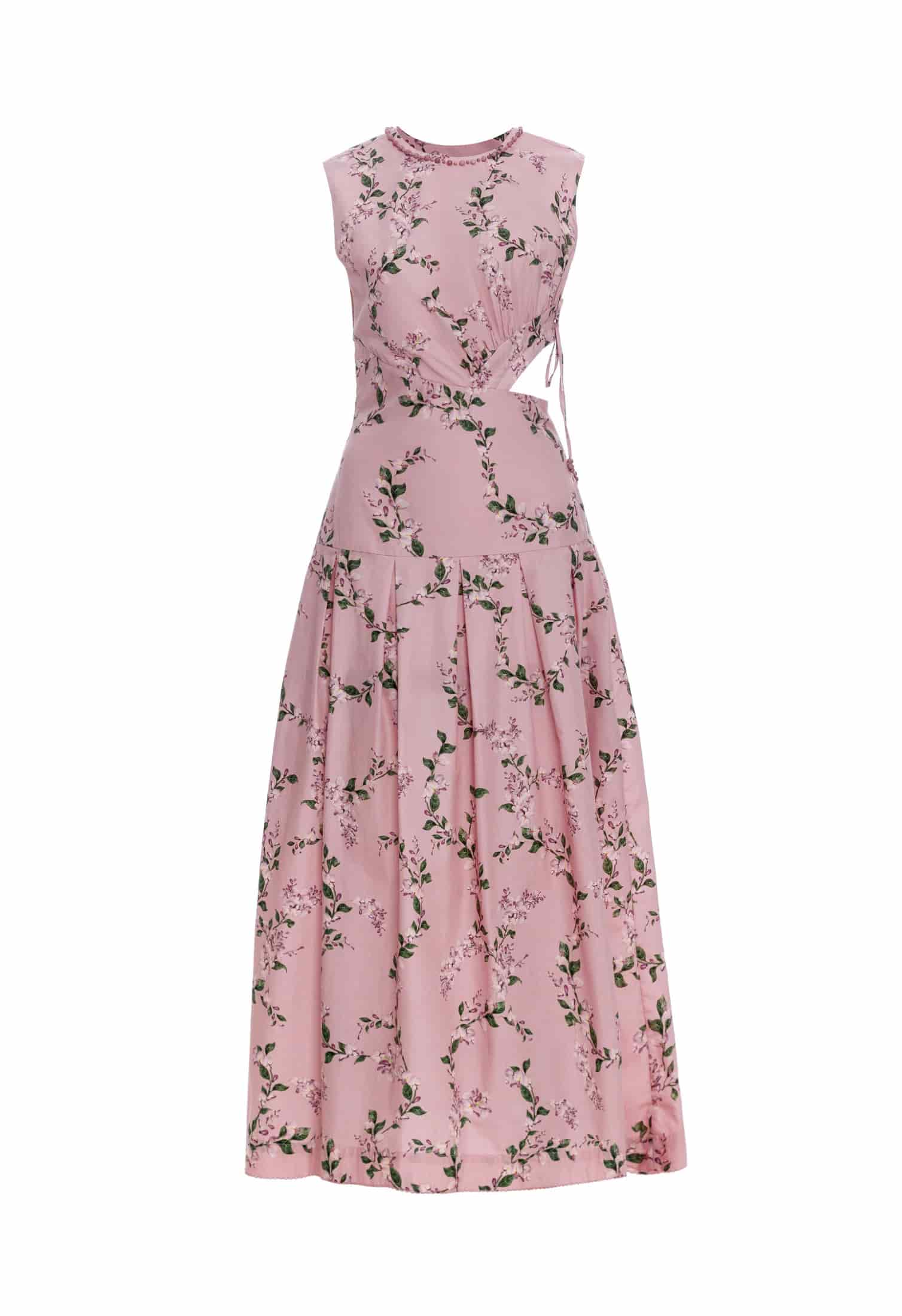 Otoño Wisteria Midi Dress - miniatura 6