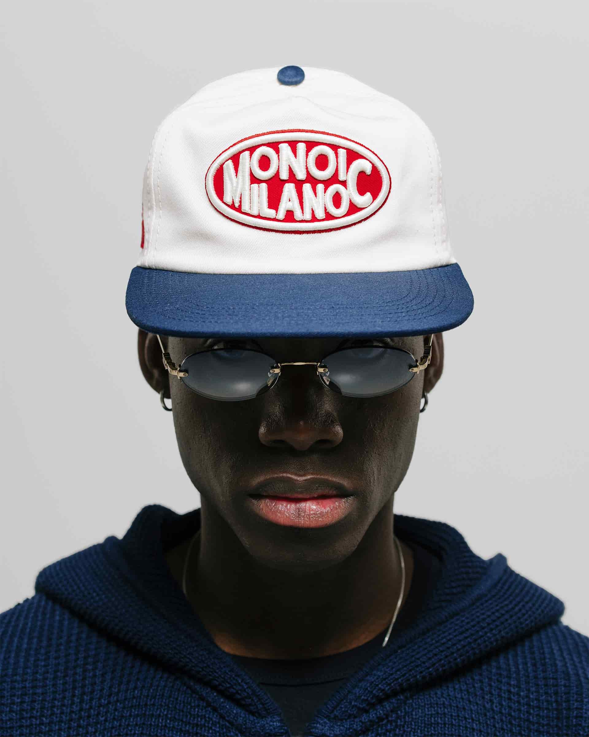 Gorra Milano - Crema y Rojo - miniatura 1