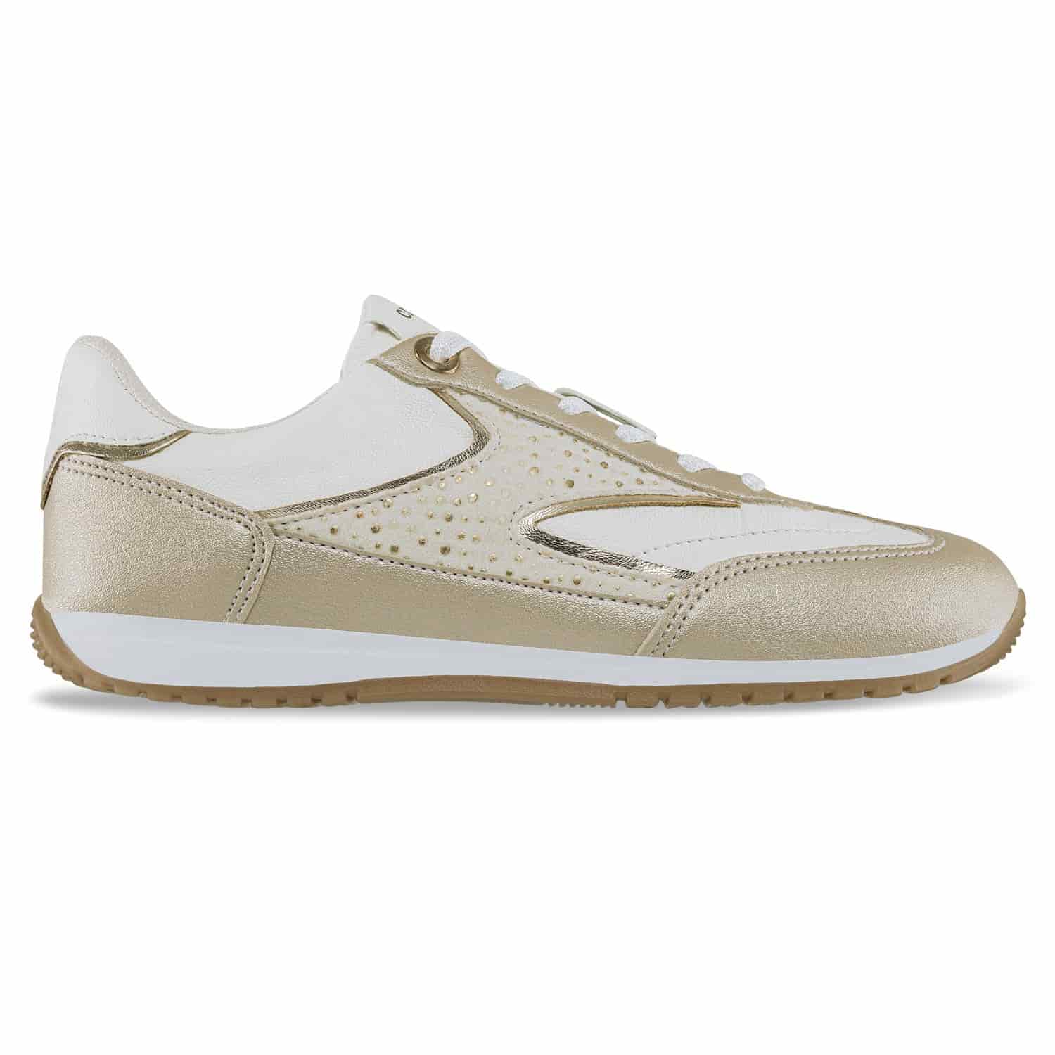 Tenis Urbanos Zuleika Beige-Oro Croydon Para Mujer - miniatura 5