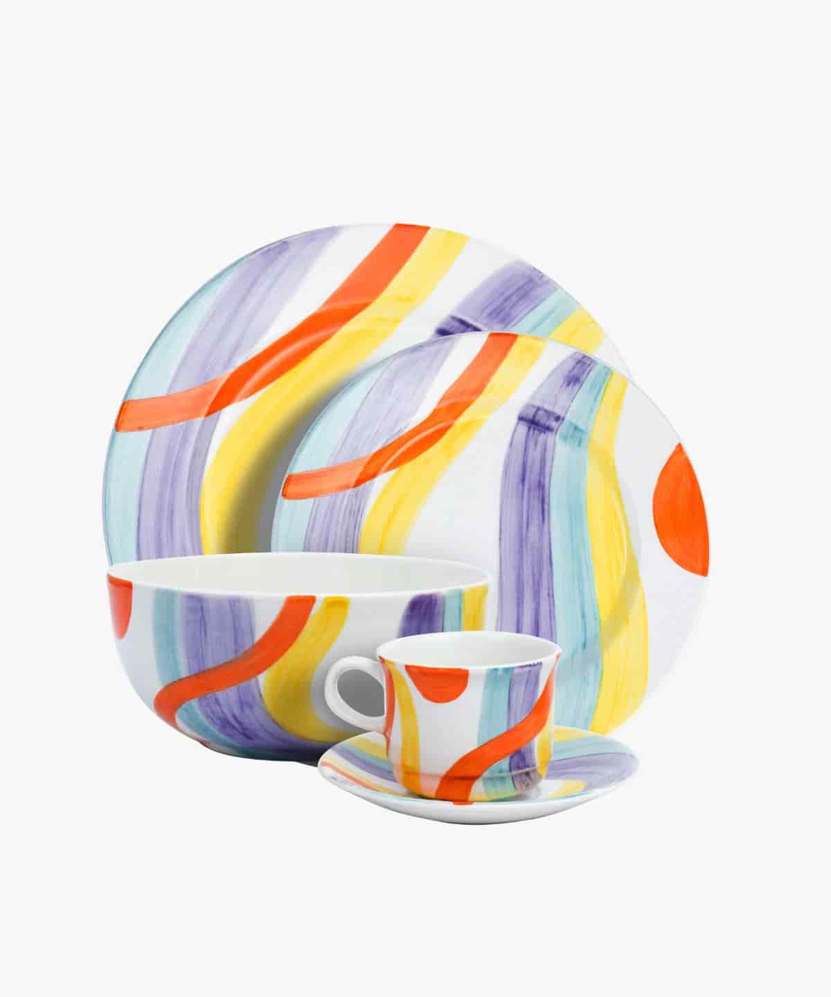 Le River Dinnerware Set Multicolor - miniatura 2