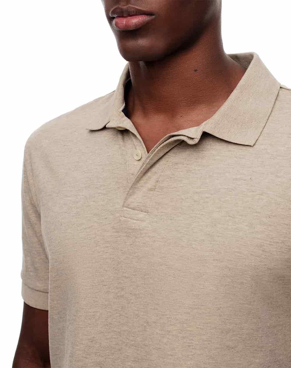 Polo slim algodón habana hombre - miniatura 5