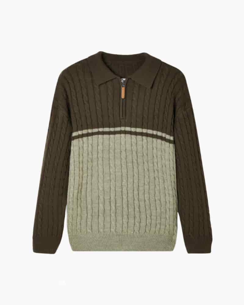 100% Premium Wool Zip Up - miniatura 1