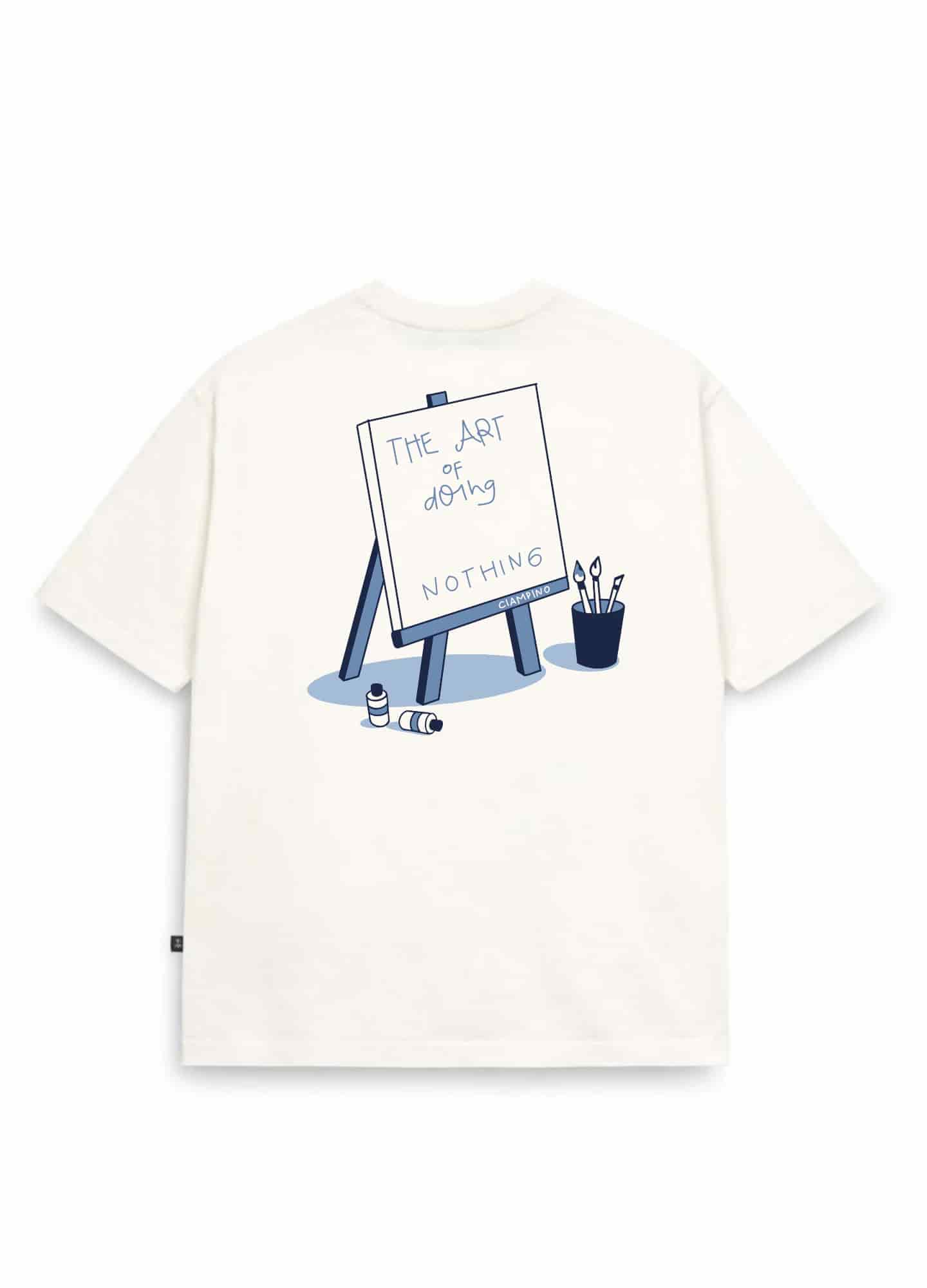 The Art Of Doing Nothing Oversized - Blanco - miniatura 1