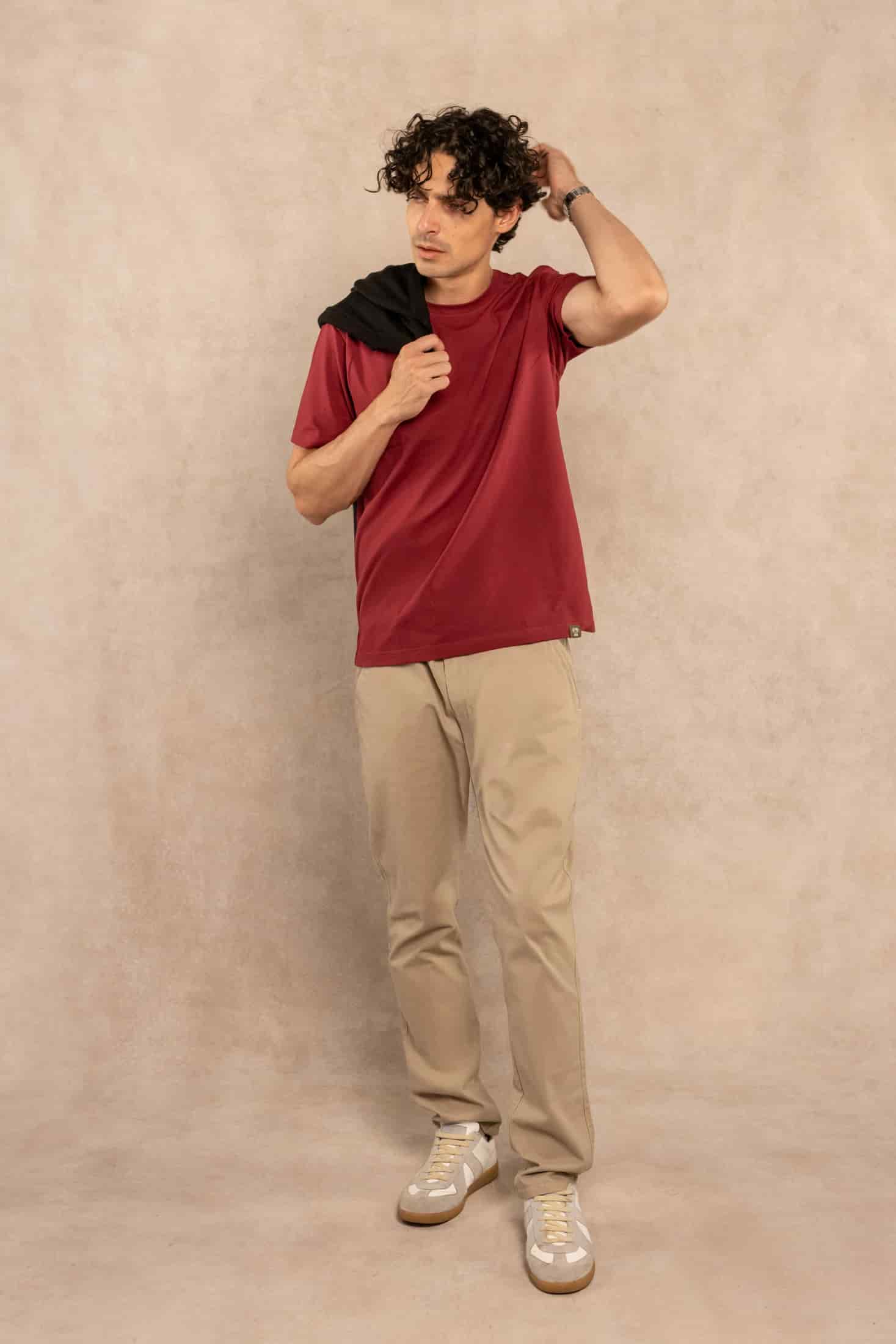 Camiseta Antimanchas Vinotinto - Talla Regular - miniatura 2