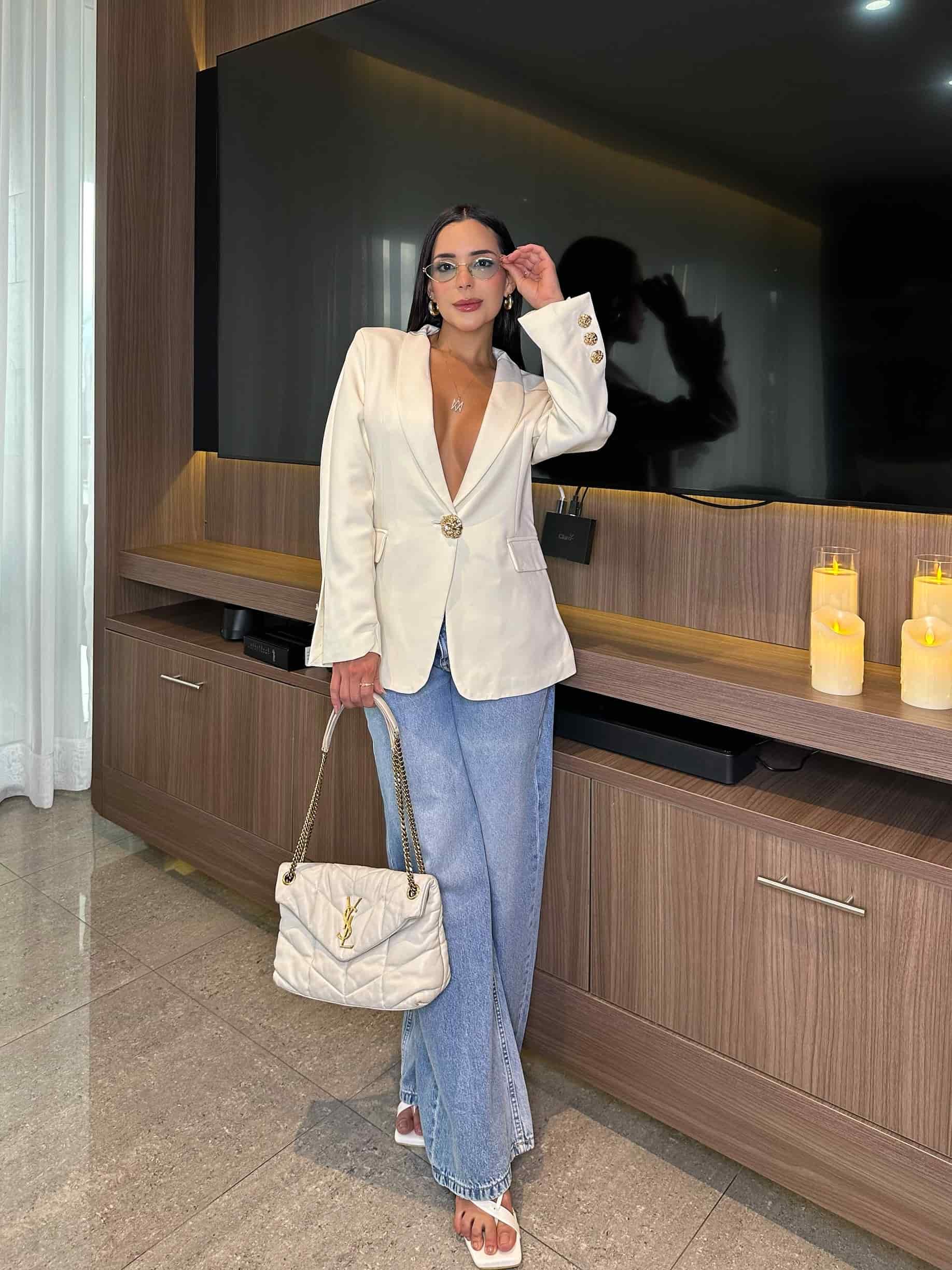 BLAZER DONATELLA MARFIL - miniatura 2