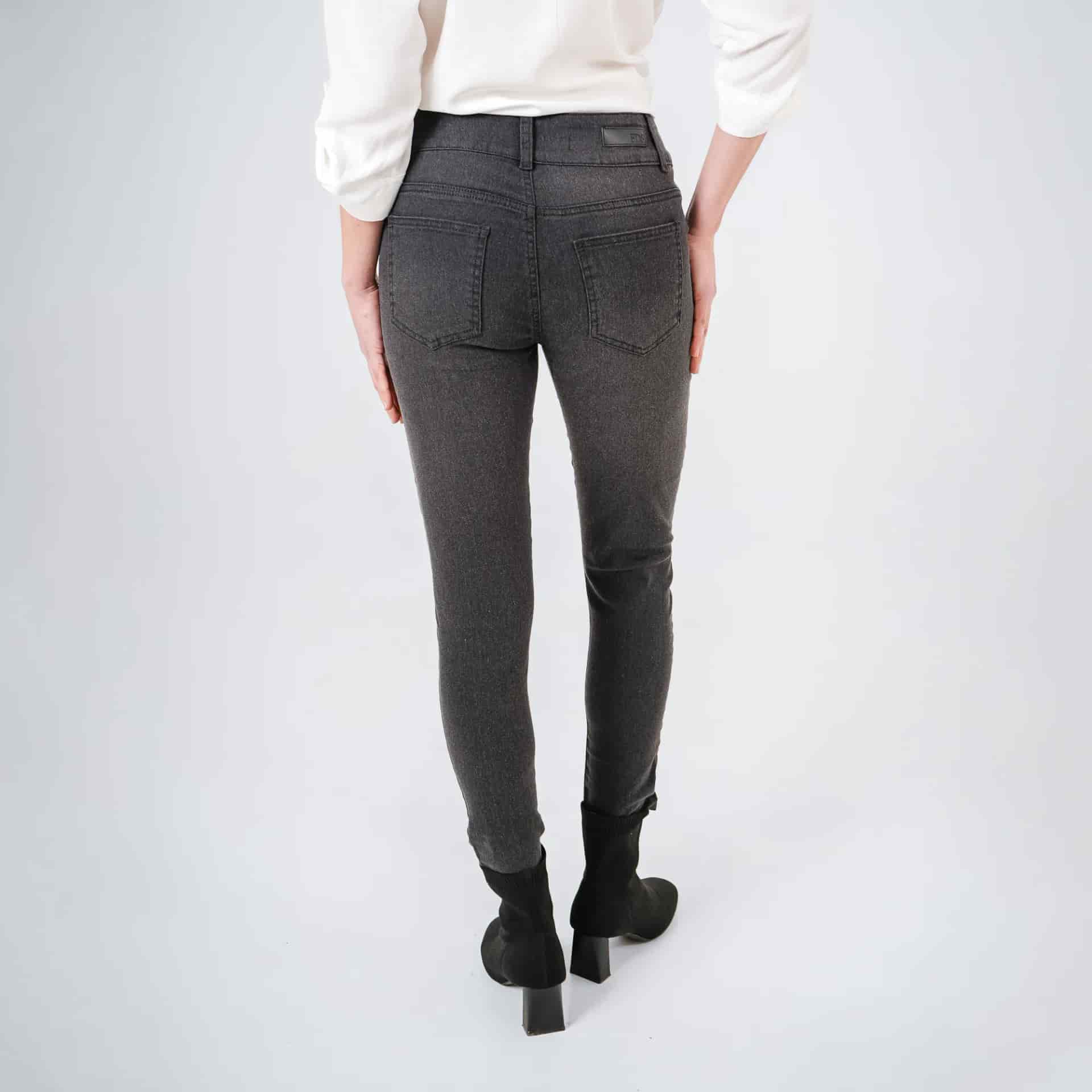 Jean Tiro Medio Bota Skinny - miniatura 4