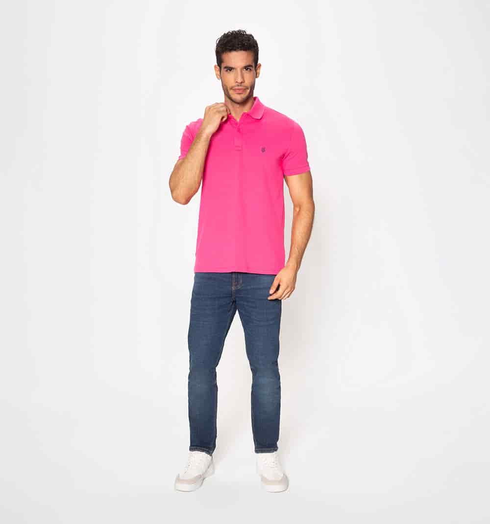 Polo básica slim fit - miniatura 16