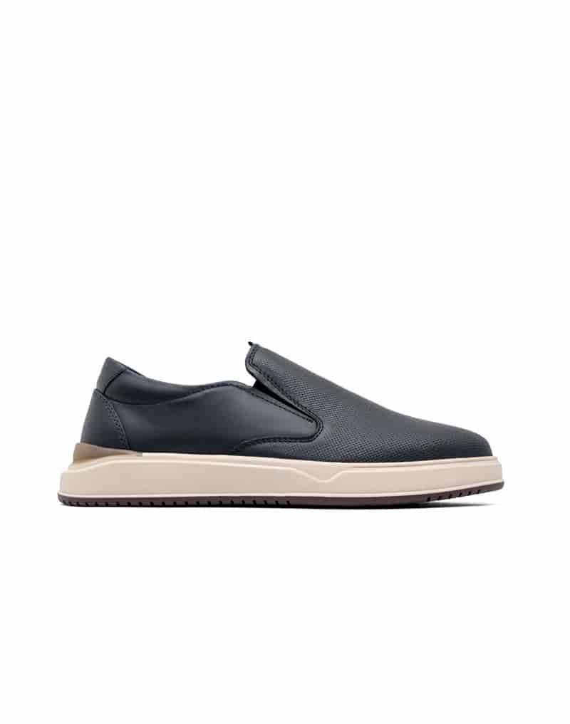 Mocasín casual de cuero 100% colombiano para hombre REF QUIM08 - miniatura 1
