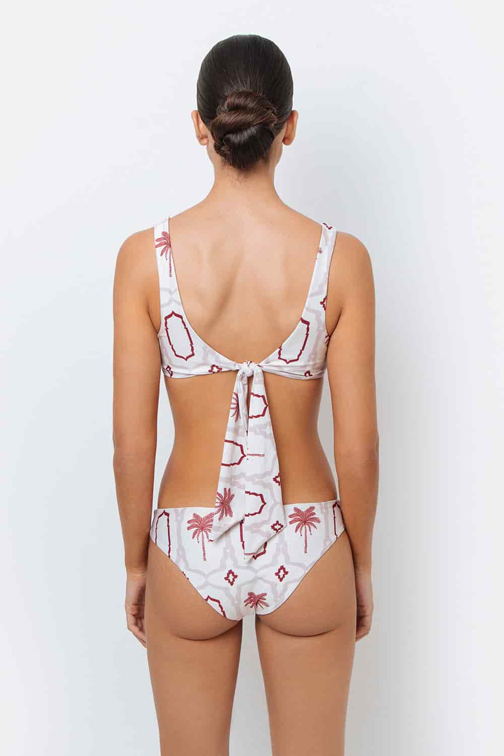 Bottom de Bikini Alice Granate Palms Colombia - miniatura 1