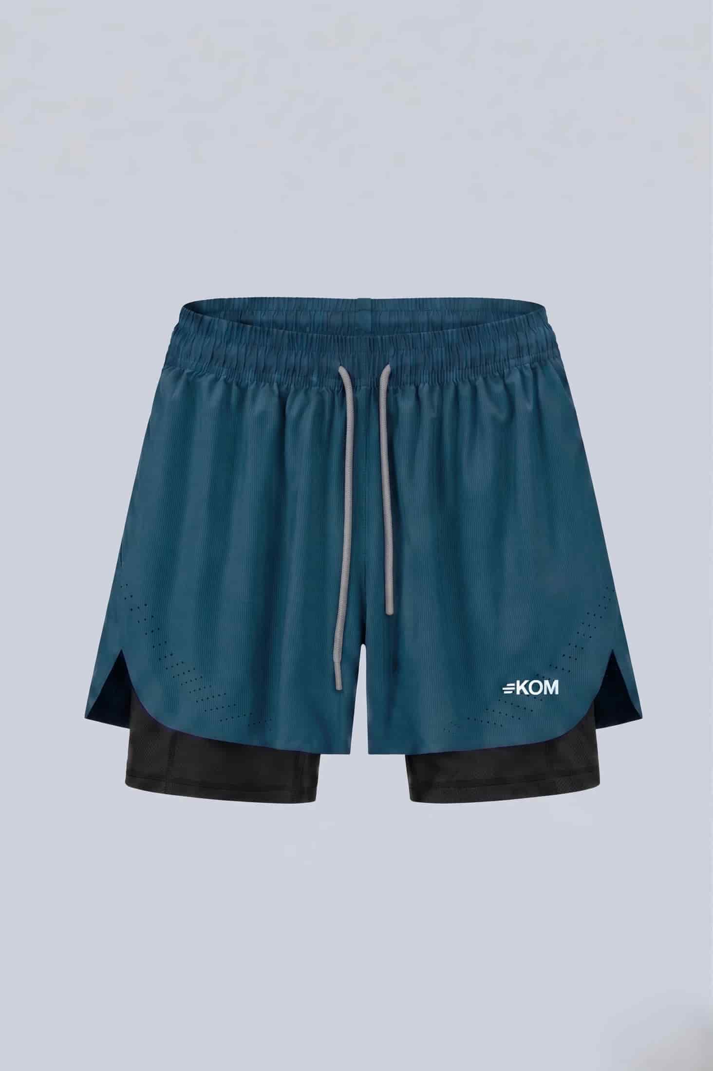 Pantaloneta Running Deportiva Hombre Tour con Bóxer Interno y Bolsillo - miniatura 4