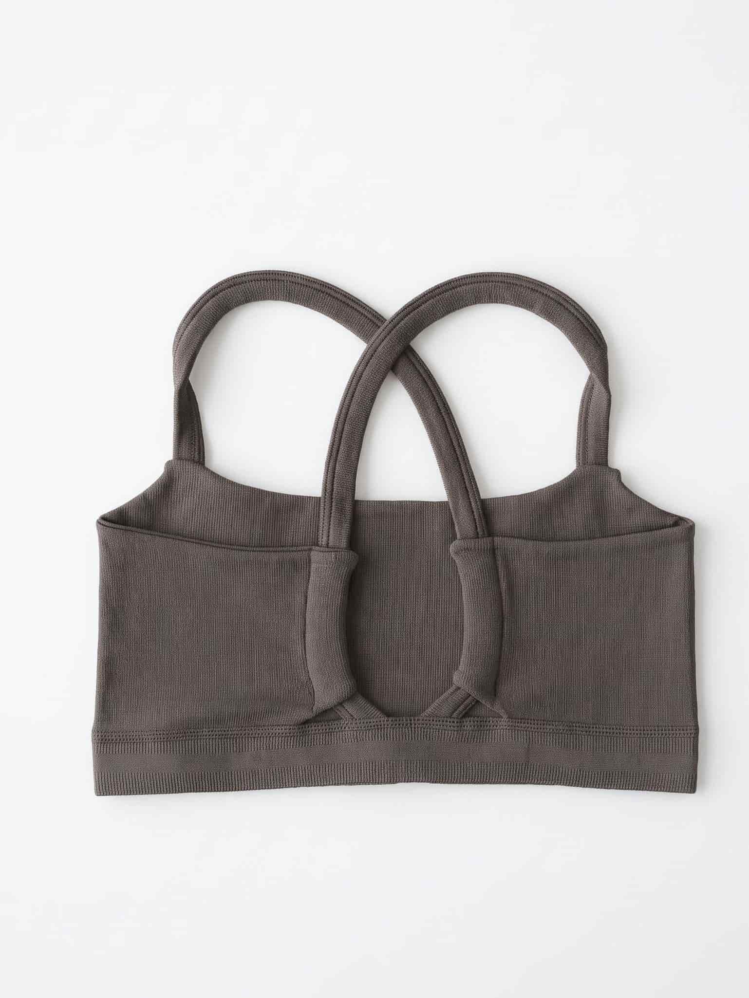 PULSE STRAP SEAMLESS TOP - TAUPE - miniatura 7