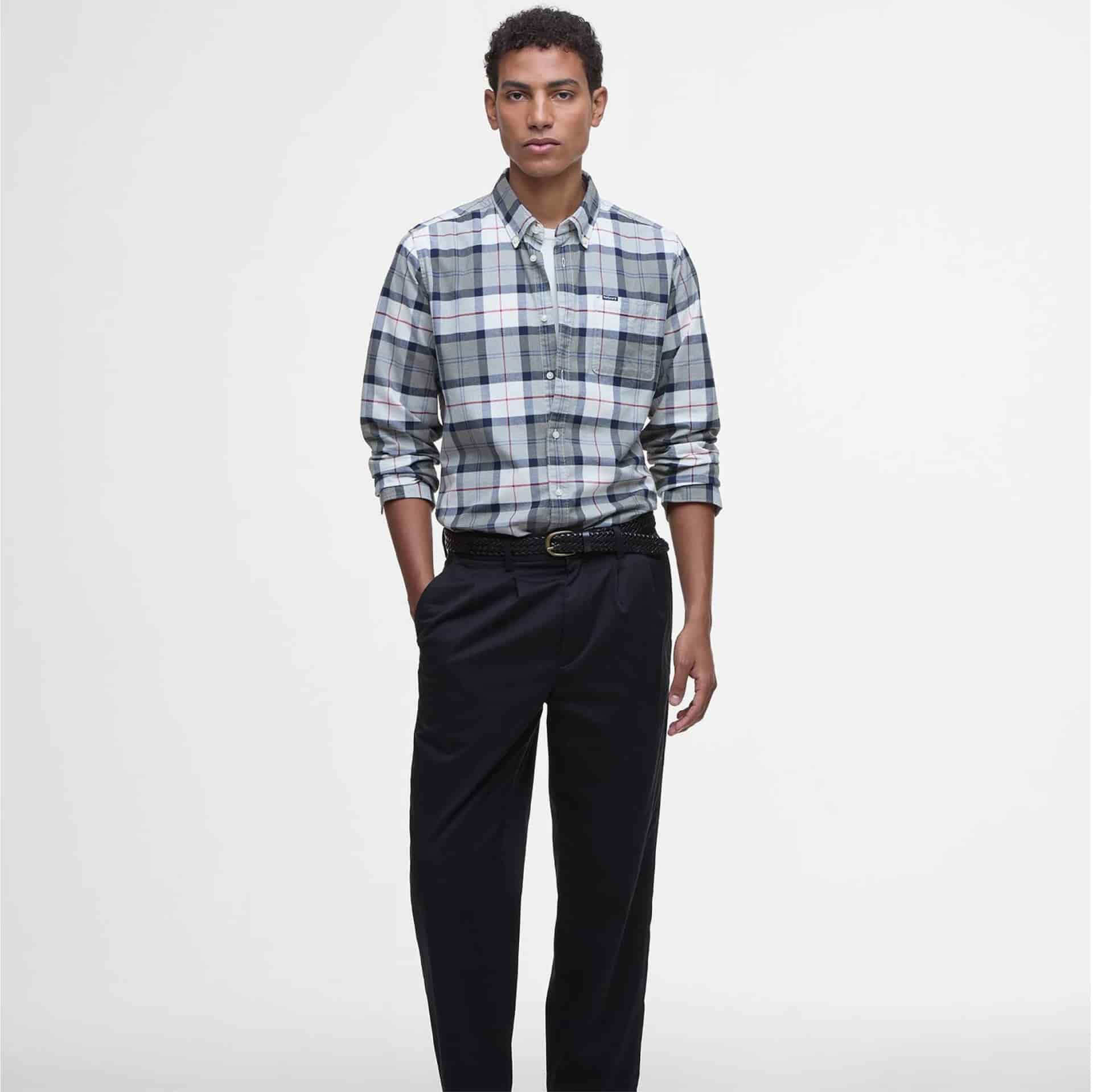 Lewis Tailored Long-Sleeved Shirt - miniatura 3