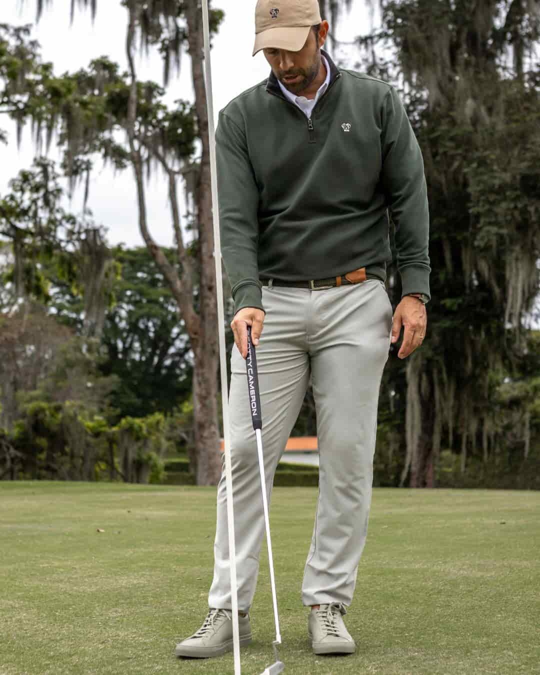 Pantalon Performance Antimanchas Gris Claro - miniatura 19