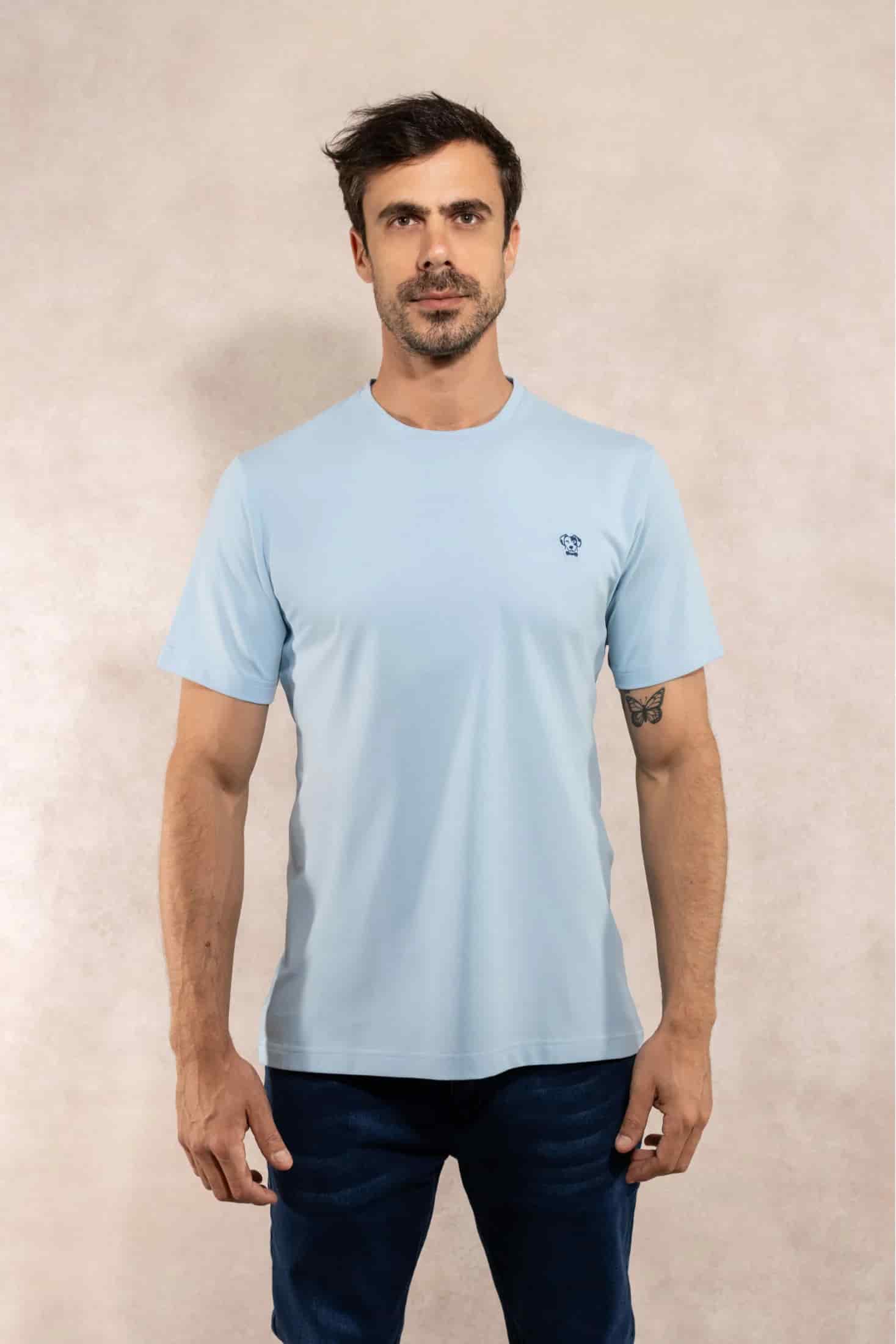 Camiseta Antimanchas Baby Blue - Talla Regular - miniatura 5