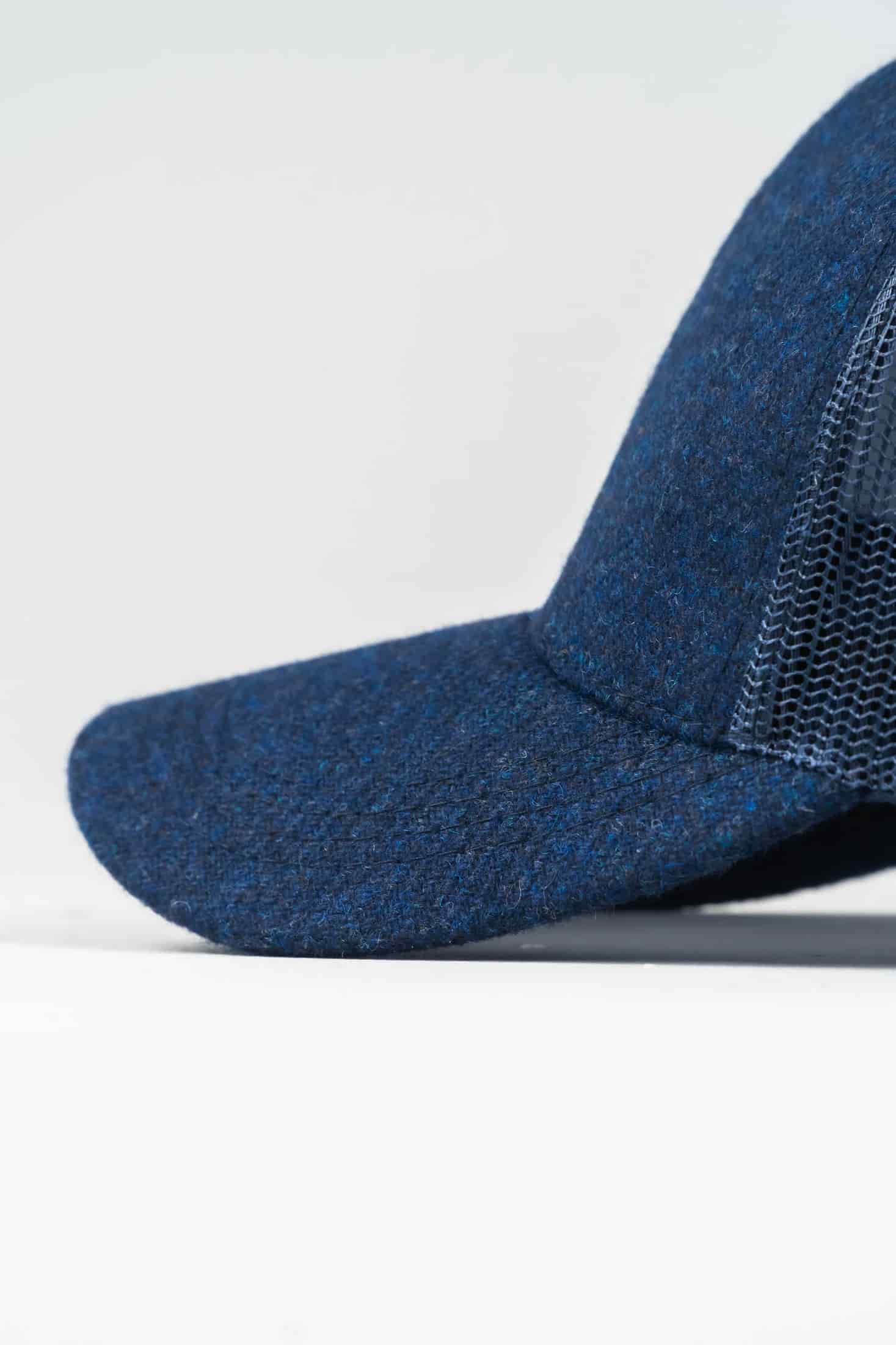 Gorra Malla Lana Azul Oscuro - miniatura 4