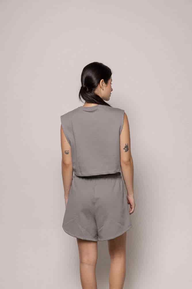 Camisilla 8727 Sgo Dama-Gris - miniatura 5