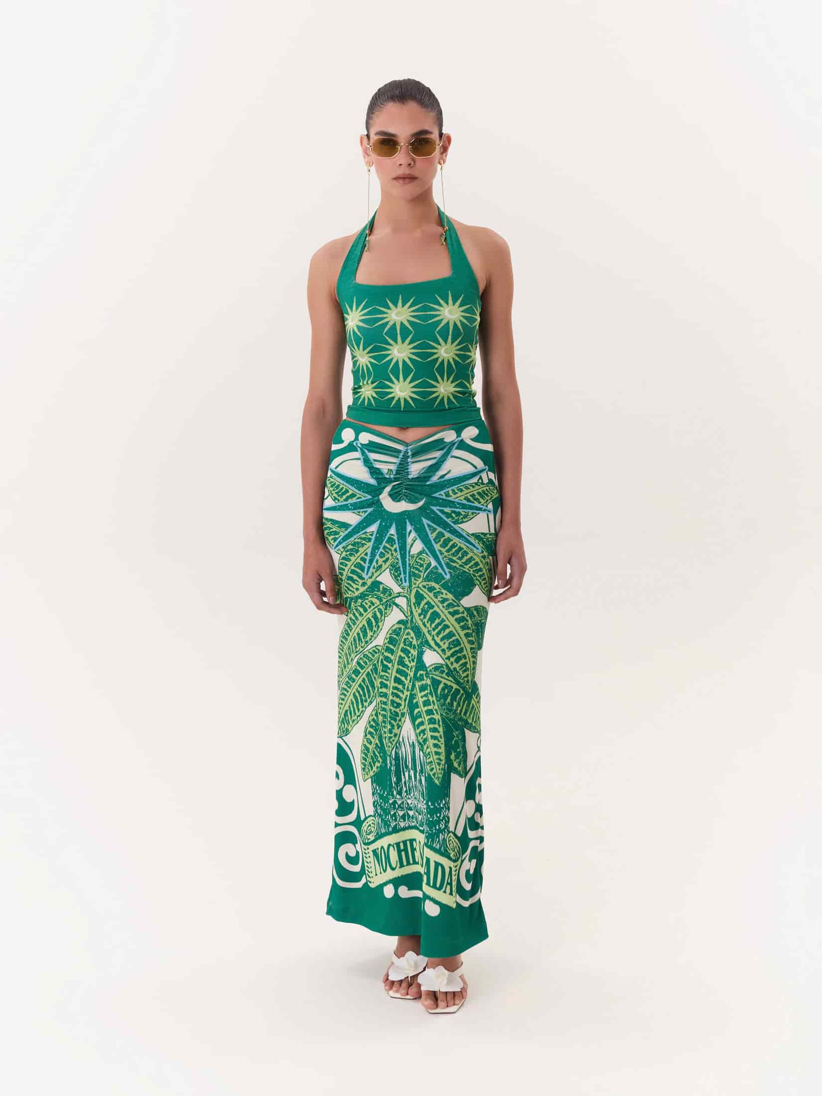 Halter Top Solar - Verde - miniatura 1